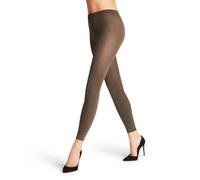 FALKE Femme Cotton Touch W Opaques Unis Leggings, Vert Military 7826, L EU