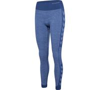 Legging femme Hummel MT Shine Seamless Bleu S