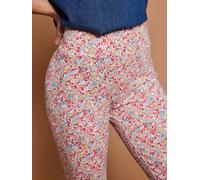ENVIE DE FRAISE Legging Femme imprimé Fleuri Coton Bio Multicolore 34/36