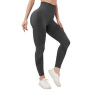 Legging Femme Leggings Femme Sport Jogging Grande Taille Pantacourt Sudation Collant Compression Pantalon Detente Yoga Stretch Haute sans Couture Extensible Confort Bleu Marine Oversize Marron