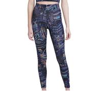 Legging Femme - NIKE - Nike Print - Noir/Multicolores - Taille Haute - Ceinture Élastique XS