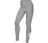 Nike Leggings Femme NSW Essntl GX HR FTRA – Gris foncé chiné/Blanc – XS EU