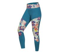 Legging femme Ocun Rhea blue Bleu L