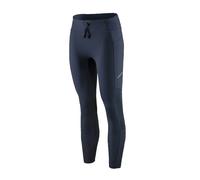 Patagonia - W's Endless Run 7/8 Tights - Collant running femme Smolder Blue - XL
