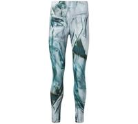 Legging femme Reebok Lux Bold High-Waisted Liquid Abyss Print Vert L
