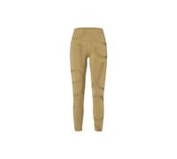 super.natural - Women's Capital Logo Tights - Legging - XL - sahara / dried tobacco
