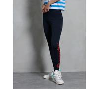 Superdry Femme Legging Graphique à Logo Core Bleu Marine Éclipse 36