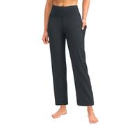 Legging Femme Taille Haute pour Yoga Fitness Entraînement Course à Pied Minceur Abdomen Confortable Élastique Bottes de Sport Pantalon Sportif Femme(Dark Gray, XXXL)