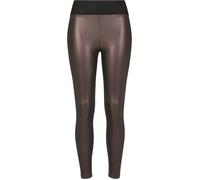 Urban Classics Femme Legging, Ajusté, Polyester, Noir (Black 00007), M