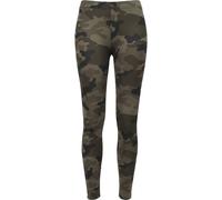 Urban Classics Leggings long imprimé camouflage – Collant stretch taille haute Femme/Jeune fille