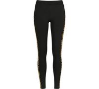 Urban Classics Leggings femme Ladies Side Striped Pattern Leggings Black/Leo XS