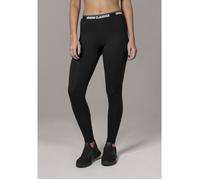 Urban Classics Legging Logo Femme Femme Legging Noir S 95% Coton, 5% Élasthanne