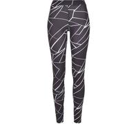 Legging femme - URBAN CLASSICS - aop - Noir - Grandes tailles - Confort exceptionnel XXXXL