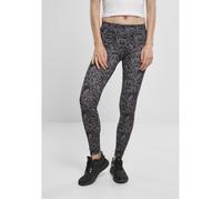 Legging femme Urban Classics aop - noir marbré XL