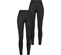 Legging femme Urban Classics Bamboo (x2) Noir S