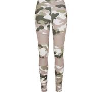 Urban Classics Leggings femme Camo Tech Mesh sculptant, Duskrose Camo, M EU