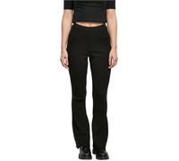 Legging femme Urban Classics Rib Knit Bootcut - noir - M L