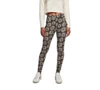 Legging femme Urban Classics Soft AOP GT - marron - 2XL XXL