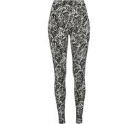 Urban Classics – Legging de yoga AOP femme – Blackpaint – XS
