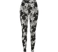 Urban Classics Pantalon de yoga femme Fleur noire XS
