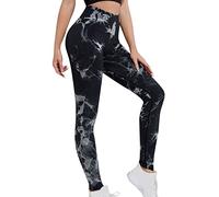 Legging Femmes Pantalon de Sport Collants de Sport en Coton Doux Sexy Slim Fit Ruched Pantalons de Yoga Pantalon de Yoga Extensible Yogahosen de Sport Taille Haute