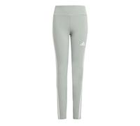 Adidas Legging fille Essentials 3 Stripes Wonder Sage/Blanc 9-10 ans