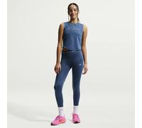 Legging Nike Pro Dri-FIT pour fille Mystic Navy/University Blue/Blanc XL