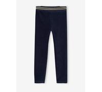 VERTBAUDET Legging Fille Velours Marine 10A
