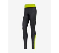 Legging Gore Wear R3 Thermo noir jaune néon femme - L