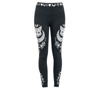 Legging Gothic de Gothicana by EMP - Built For Comfort - S à XXL - pour Femme - noir M