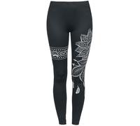 Legging Gothic de Gothicana by EMP - Built For Comfort - S à XXL - pour Femme - noir S