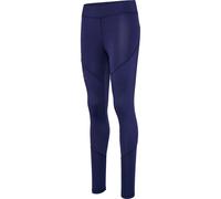 Legging haut en polyester femme Hummel HmlStaltic Bleu M