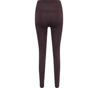 Hummel Leggings Tif Seamless High Waist – sans coutures, taille haute – Marron XS Femme
