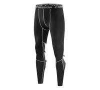 Legging Homme Pantalon 3/4 Homme Sport Cycliste Bodybuilding Leggings À Compression Collant Legging Contention Musculation Running Pantacourt Hiver Short avec Poche pour Hommes Vêtements De,3XL