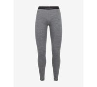 Icebreaker - Legging en laine de mérinos - W Merino 200 Oasis Leggings Gritstone Heather pour Femme en Laine - Taille L - Gris Gris L
