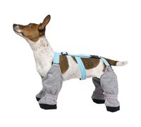 Legging imperméable antidérapant pour pattes de chien avec sangle auxiliaire pour chiens de petite et moyenne taille