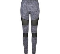 Legging imprimé femme Urban Classics Tech Mesh AOP Noir S