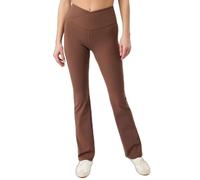 Legging jambes évasées femme Mandala Marron XL