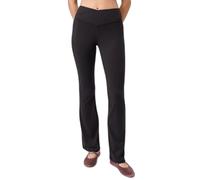 Legging jambes évasées femme Mandala Noir M