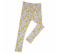 Legging - jegging - tregging Popgear - POK90021GLG061011K - Pokemon Pikachu Gesicht AOP Leggings Pantalons Fille 10-11 ans