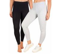 Legging - jegging - tregging Ströbele - 100 017 48-50 - Lot de 2 leggings pour femme - Anthracite chine 48