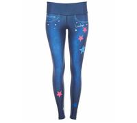 Legging - jegging - tregging Winshape - AEL102-INDIGO-BLUE-XXL - Reach The Stars Ael102 Legging Femme XXL
