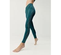 Legging long Born Living Yoga Kishi vert foncé femme - XS