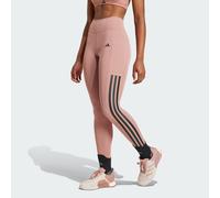 Legging long 3 bandes Optime Warm Clay XS