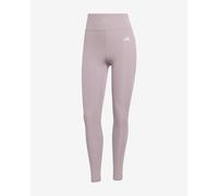 Legging long adidas Optimé Essentials Stash Pocket Longueur Complète rose clair blanc femme - XS