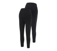 Legging long de maternité MAMALICIOUS Mlemma 2-p Noir XS - Coton bio - Confortable