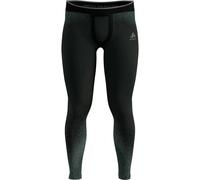Legging long Odlo Performance Warm Blackcomb Vert 2XL