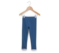 Legging Long Réversible Fille Bleu 6A