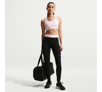 Legging long taille mi-haute Nike Pro pour femme Noir/Pink Foam/Pink Foam/Blanc M (FR 42-44)