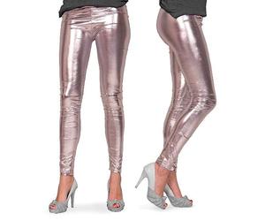 Legging Métallique Argenté - L-XL